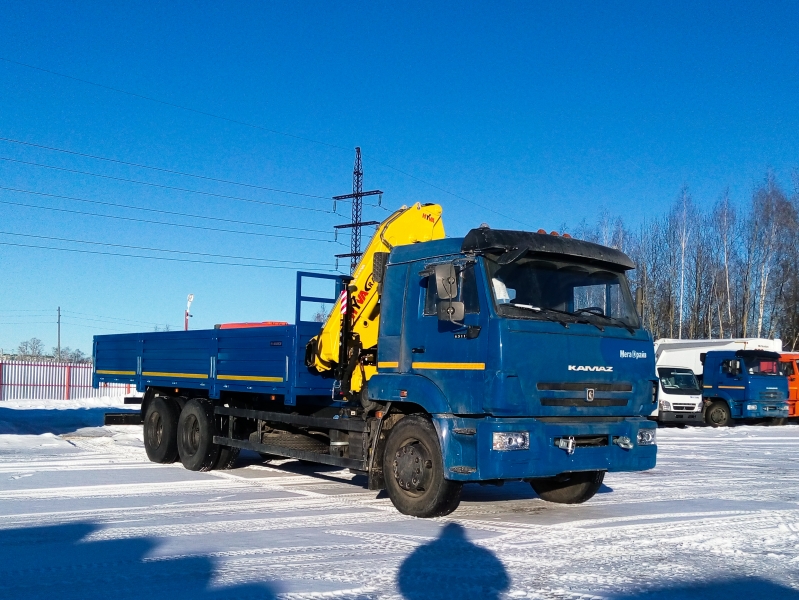 Манипулятор HYVA HB 150E-2 на шасси КАМАЗ 65117 Манипулятор HYVA HB 150E-2 на шасси КАМАЗ 65117