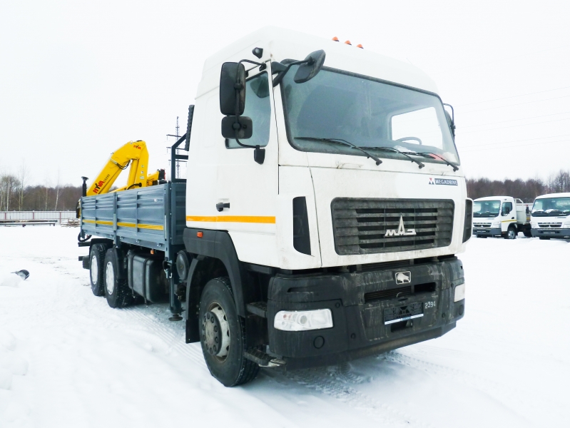 Манипулятор HYVA HB 150E-2 на шасси МАЗ 6312 Манипулятор HYVA HB 150E-2 на шасси МАЗ 6312