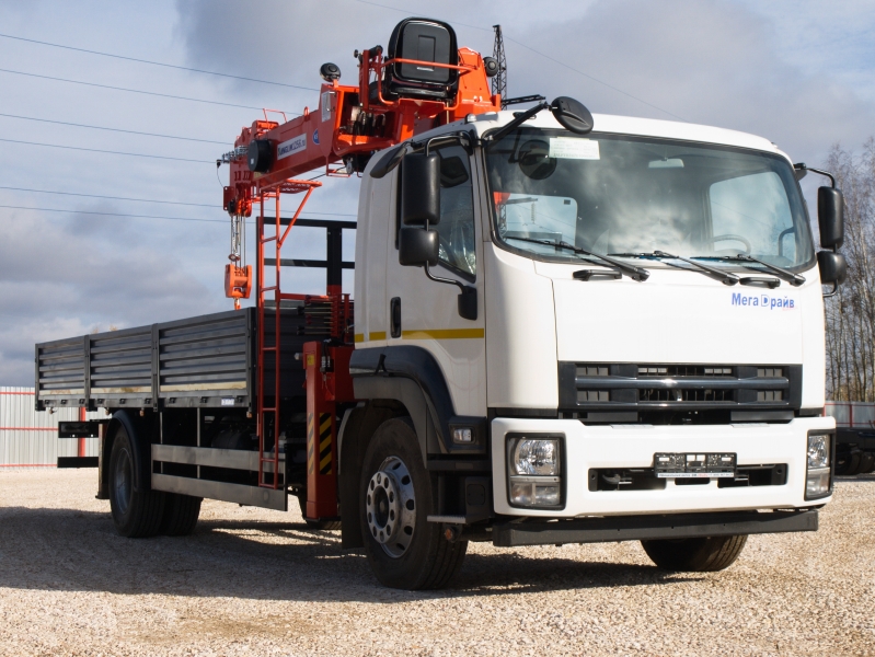 Манипулятор KANGLIM 1256G-II на шасси ISUZU FVR34Q Манипулятор KANGLIM 1256G-II на шасси ISUZU FVR34Q
