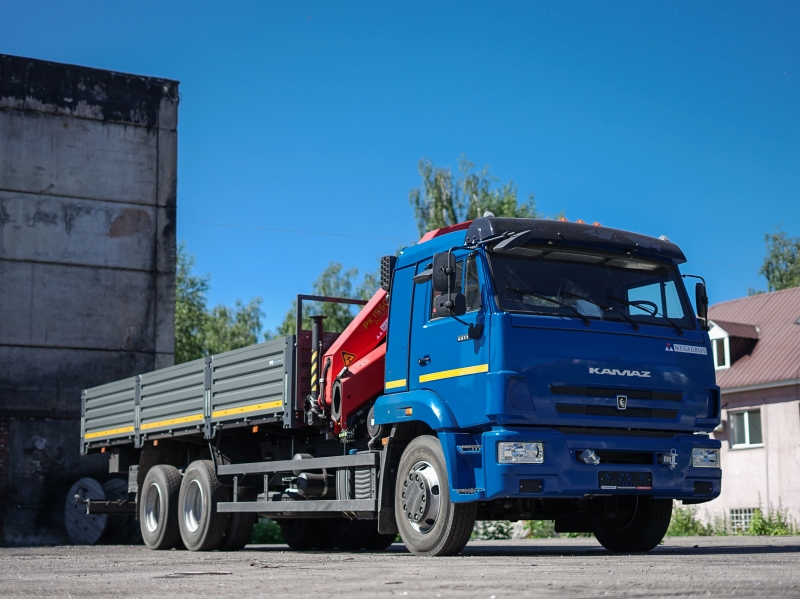 Манипулятор PALFINGER PK15500A на шасси КАМАЗ 65117 Манипулятор PALFINGER PK15500A на шасси КАМАЗ 65117