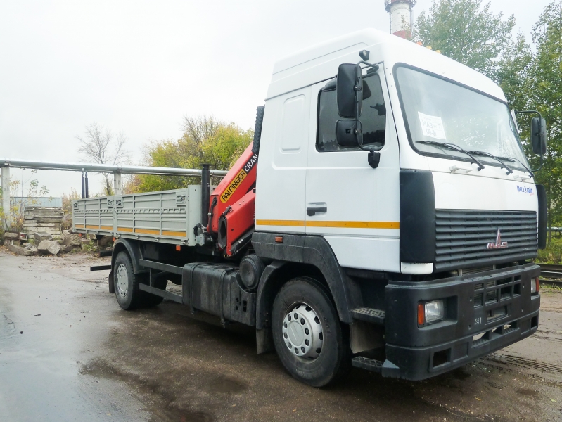 Манипулятор PALFINGER PK15500A на шасси МАЗ 5340А5 Манипулятор PALFINGER PK15500A на шасси МАЗ 5340А5