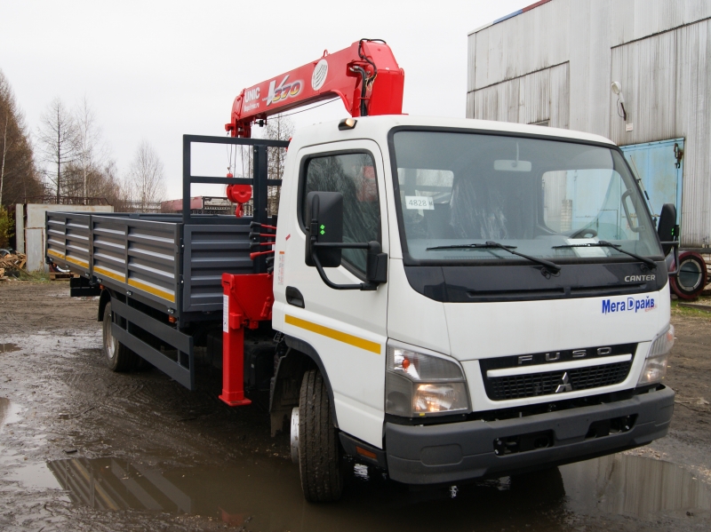 Манипулятор UNIC URV 374 на шасси FUSO FUSO FE85DJ Манипулятор UNIC URV 374 на шасси FUSO FUSO FE85DJ