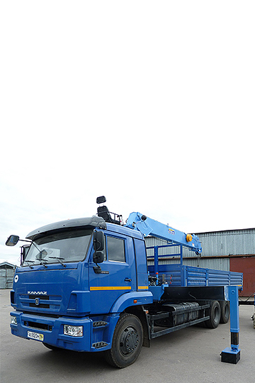 Манипулятор DONG YANG SS1506  на шасси КАМАЗ 65117