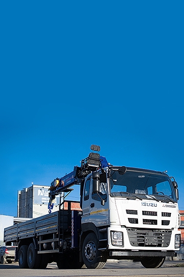 Манипулятор DONGYANG SS2037 на шасси Isuzu Giga
