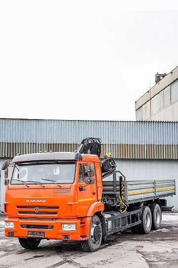 Манипулятор Hiab X-CL 16B-2 на шасси КАМАЗ-65115