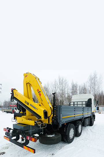 Манипулятор HYVA HB 150E-2 на шасси МАЗ 6312