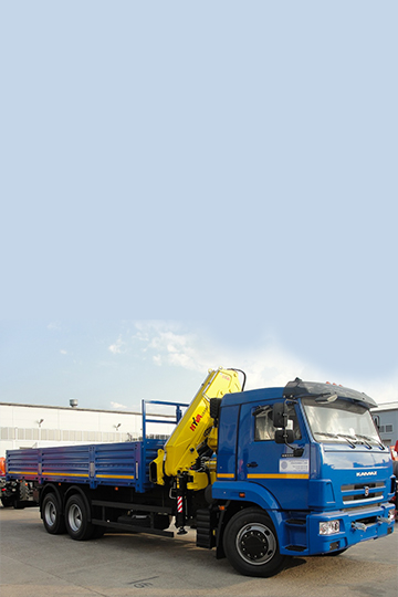 Манипулятор HYVA HB150E2 на шасси КАМАЗ 65117
