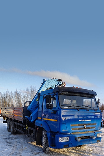 Манипулятор INMAN ИМ 240А на шасси КАМАЗ 65117