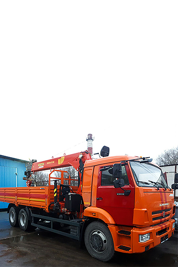 Манипулятор Инман ИТ 150 на шасси КАМАЗ 65115