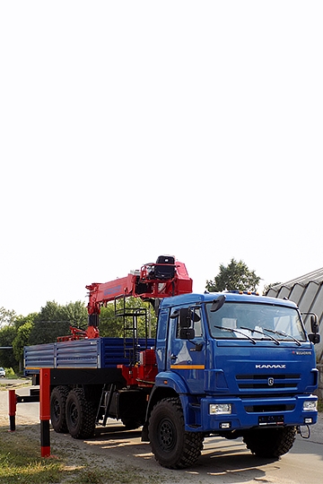Манипулятор ML-805 (МП-805) на шасси КАМАЗ 43118