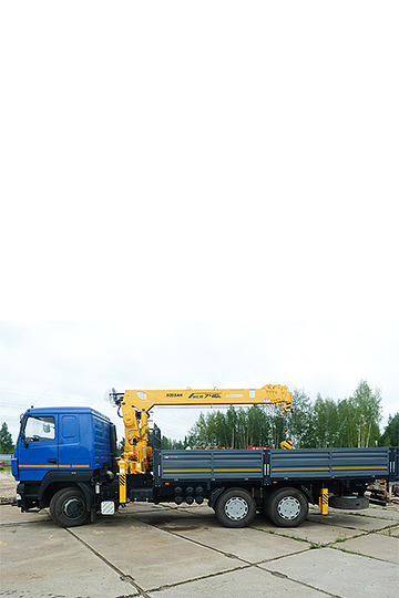Манипулятор Soosan SCS746 на шасси МАЗ 6312B5