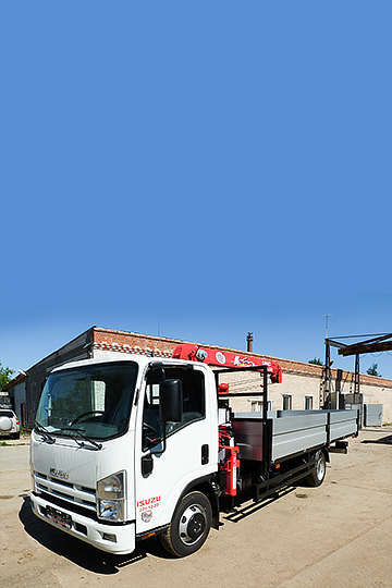 Манипулятор UNIC URV-294 на шасси ISUZU NPR75LL