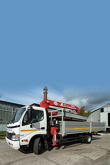 Манипулятор UNIC URV-373 на шасси HINO 300
