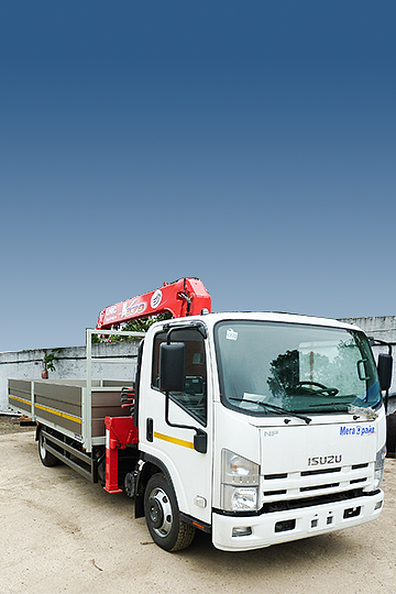 Манипулятор UNIC URV-373 на шасси ISUZU NPR 75LL