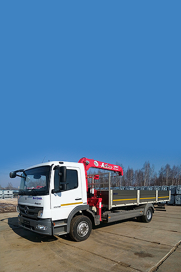 Манипулятор UNIC URV-373 на шасси MERCEDES-BENZ Atego 1518L