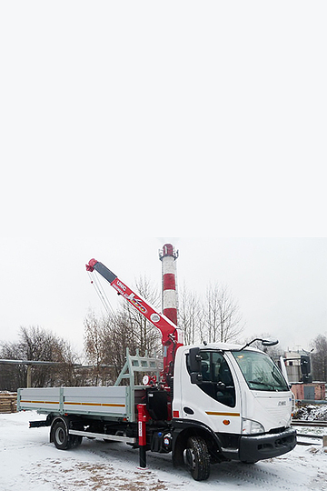 Манипулятор UNIC URV 374 на шасси AVIA D120