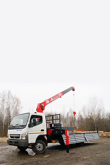 Манипулятор UNIC URV 374 на шасси FUSO FUSO FE85DJ