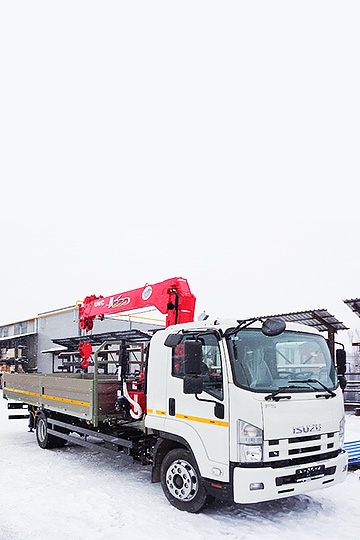 Манипулятор UNIC URV-554 на шасси Isuzu FSR90