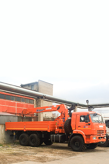 Манипулятор XCMG SQS 157 на шасси КАМАЗ 43118