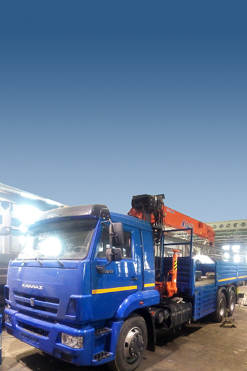 Манипулятор XCMG SQS 157 на шасси КАМАЗ 65117