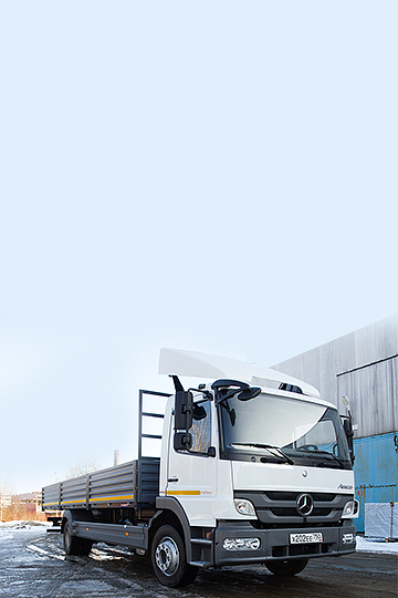 Бортовой автомобиль MB Atego