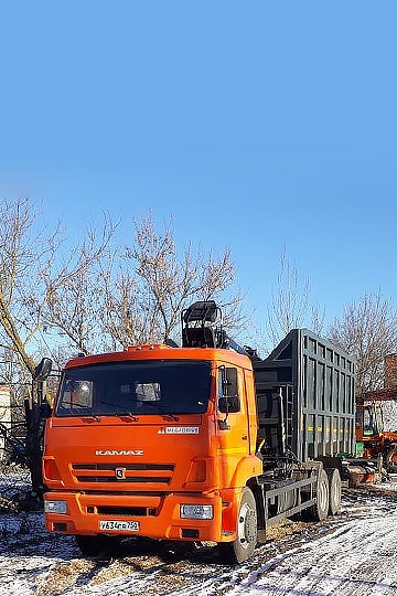 Ломовоз МАЙМАН ММ-110S на шасси КАМАЗ 65115