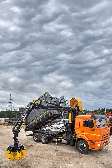 Ломовоз ВЕЛМАШ VM10L74M на шасси КАМАЗ 65115