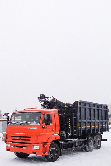 Ломовоз ВЕЛМАШ VM10L74M на шасси КАМАЗ 65115