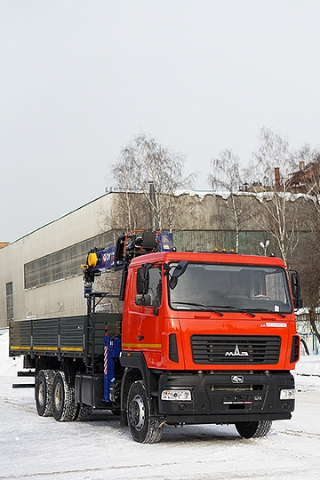 Манипулятор DY SS1956 на шасси МАЗ