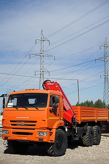 Манипулятор Fassi F245 на шасси КАМАЗ 43118