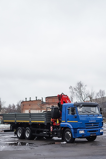 Манипулятор Fassi F275 на шасси КАМАЗ-65117