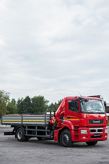 Манипулятор Fassi F85 на шасси КАМАЗ 5325
