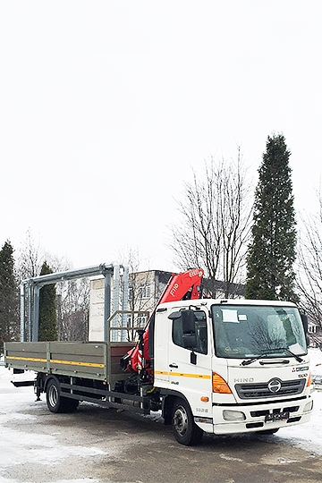 Манипулятор Fassi Fassi F110 A.0.22 на шасси Hino 500