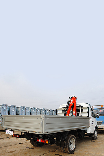 Манипулятор Fassi M15 на шасси ГАЗ 3302 (Газель)