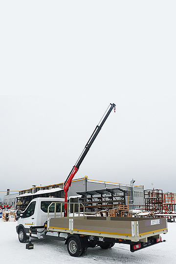 Манипулятор Fassi M30 на шасси Ford Transit