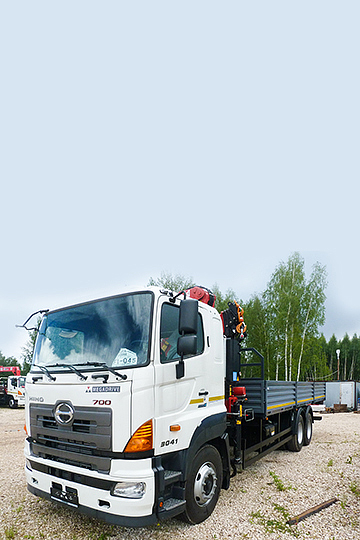 Манипулятор FERRARI 726 A3 на шасси Hino 700