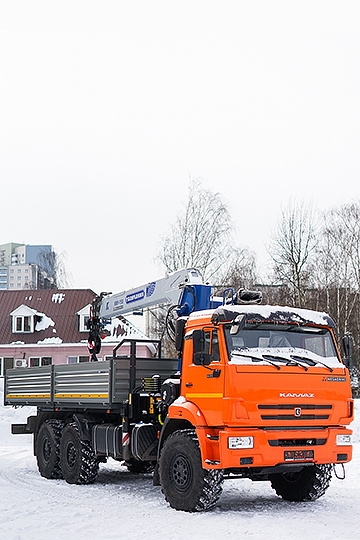 Манипулятор Галичанин 150 на шасси Камаз-43118