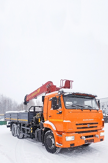 Манипулятор Галичанин 150 на шасси Камаз 65115