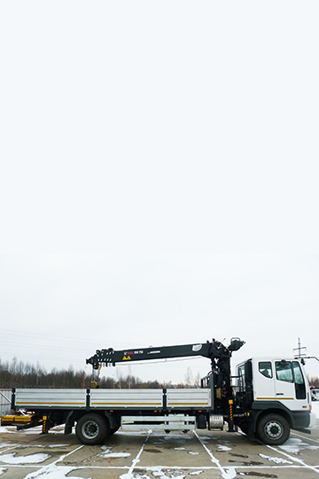 Манипулятор HIAB 190 Т на шасси DAEWOO NOVUS