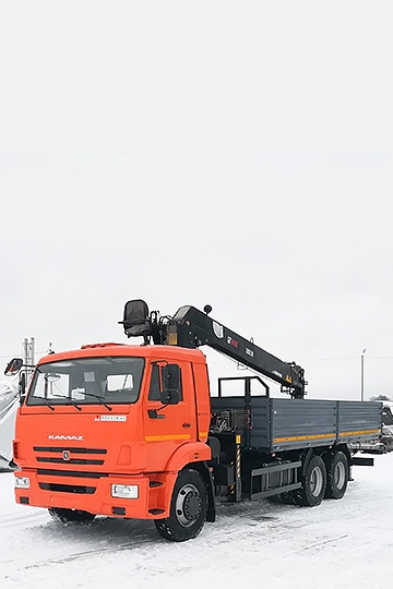 Манипулятор Hiab 190TM-6 на шасси КАМАЗ 65115