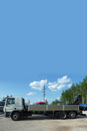 Манипулятор Hiab XS211 Duo на шасси Daf CF75.310