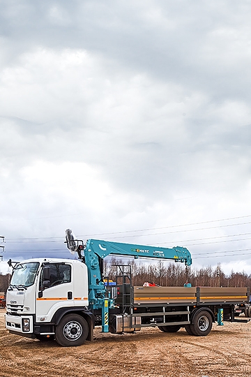 Манипулятор HKTC 7016 на шасси Isuzu