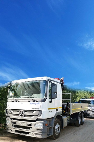 Манипулятор HMF 2030 на шасси Mercedes-Benz Actros 3336