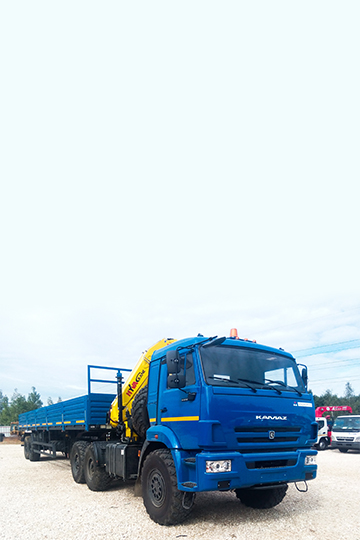 Манипулятор HYVA HB 150E-2 на шасси КАМАЗ 53504