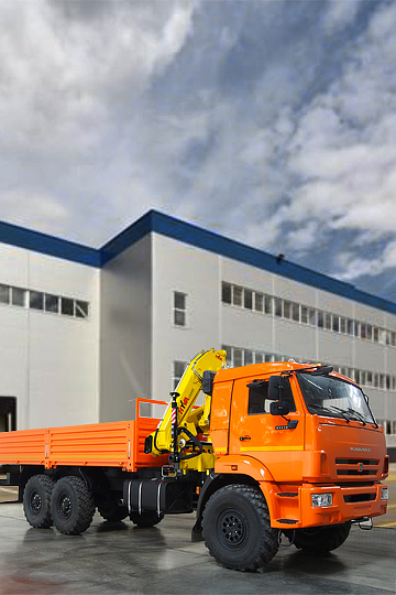 Манипулятор Hyva HB150 E2 на шасси КАМАЗ 43118