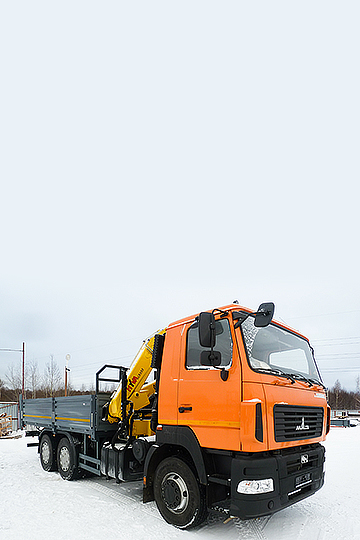 Манипулятор HYVA HB150 E2 на шасси МАЗ 6312B5