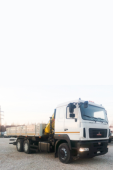 Манипулятор HYVA HB150 на шасси МАЗ 6312B9