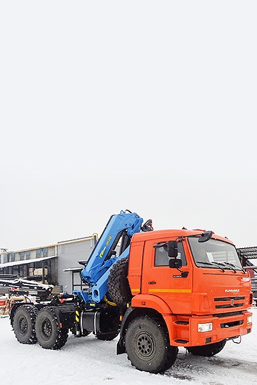 Манипулятор Инман ИМ 240 на шасси Камаз 53504