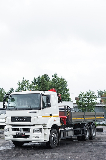 Манипулятор Инман ИМ150N на шасси КАМАЗ-65207