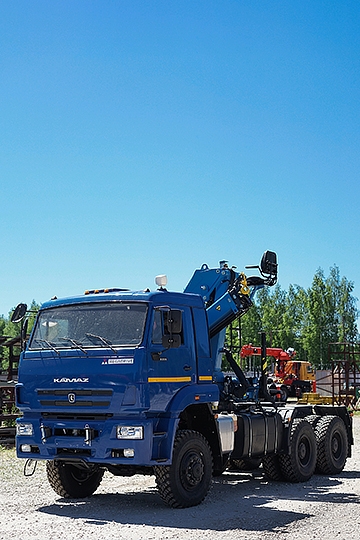 Манипулятор Инман ИМ95 на шасси КАМАЗ-65225